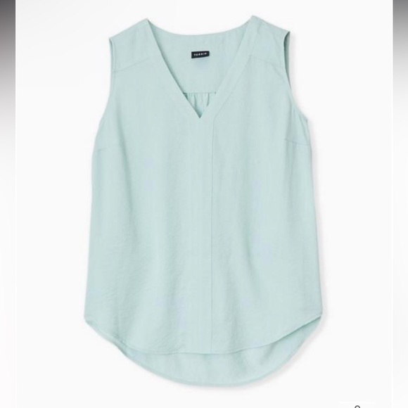 ✨torrid harbor gray charmeuse tank ✨ - Picture 1 of 7